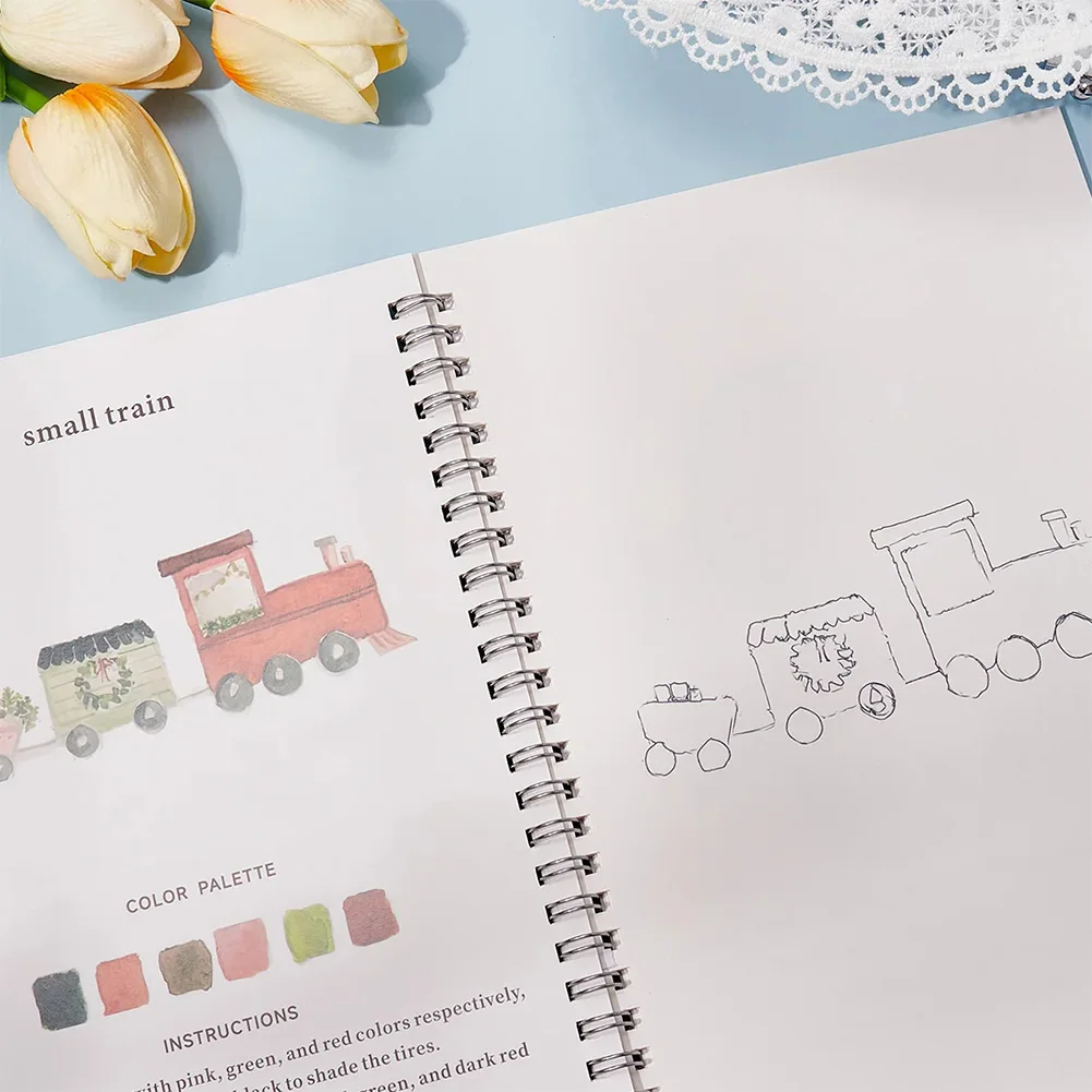 Watercolor Workbooks Beginner Friendly Birds Watercolor Workbooks Water Color Book For Kids Adults Art Crafts Painting Supplies