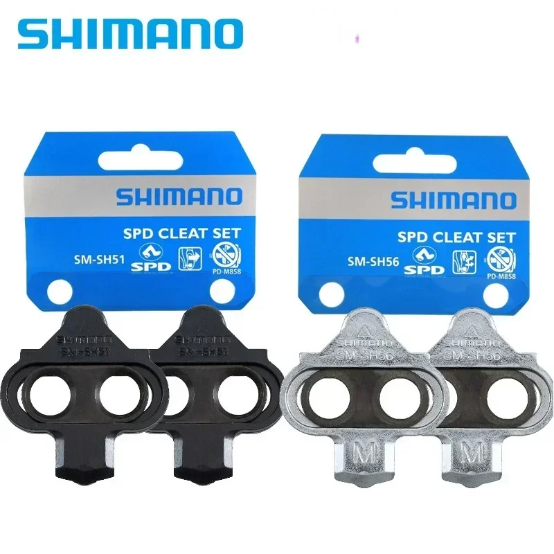Shimano SPD SM SH56 SH51 حار الدراجة الجبلية الإصدار متعدد الإصدار دواسة سرق ث/مربط Mutter Platten تعويم berg Paar CLEAT مجموعة