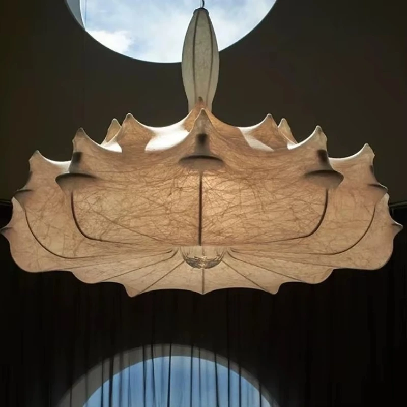 

Interior lighting Modern luxury silk fabric home decoration chandelier
