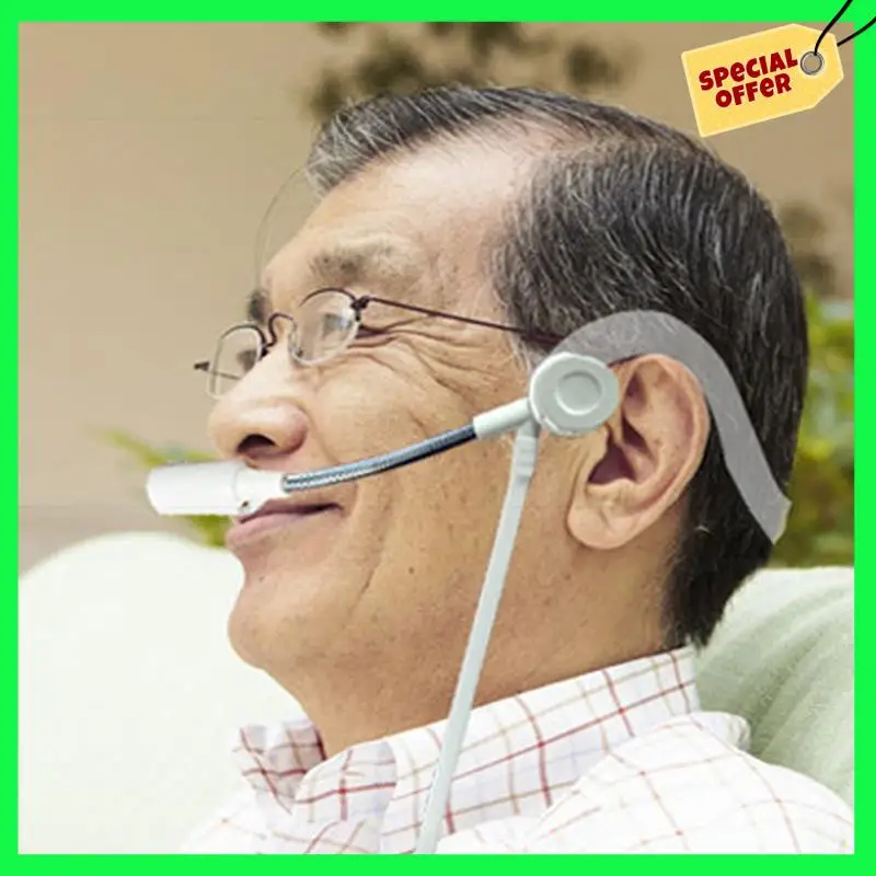 

LBER 4X Headset Nasal Type Oxygen Cannula 2M Silicone Straw Tube Concentrator Generator Inhaler Accessories