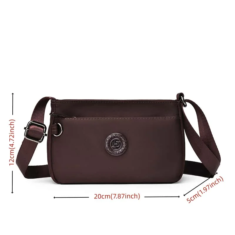 Modische, leichte Umhängetasche für Damen, trendige Schultertasche, Handtasche, vielseitig einsetzbar für den täglichen Gebrauch. – Detail 1