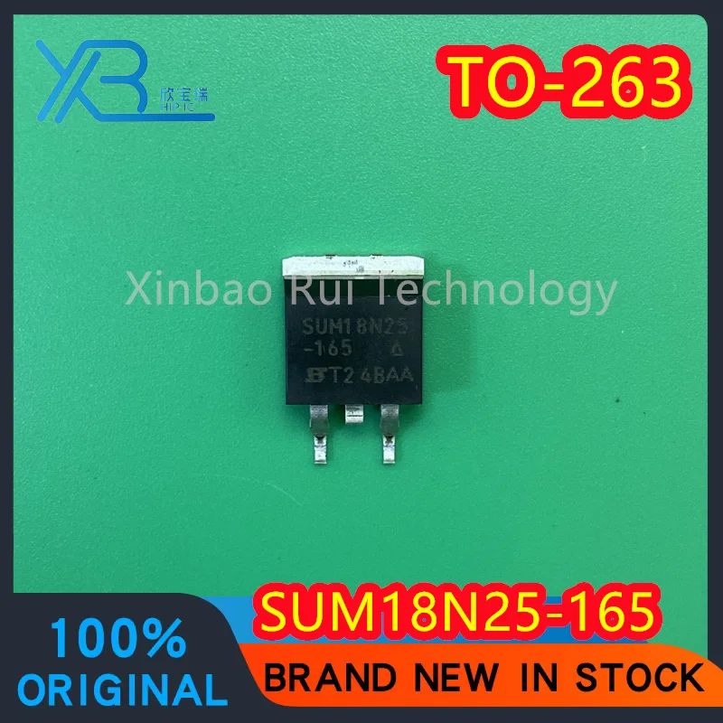 

(5/10pieces) SUM18N25-165 SUM18N25 TO-263 250V 18A MOS tube 100% brand new and original electronics in stock