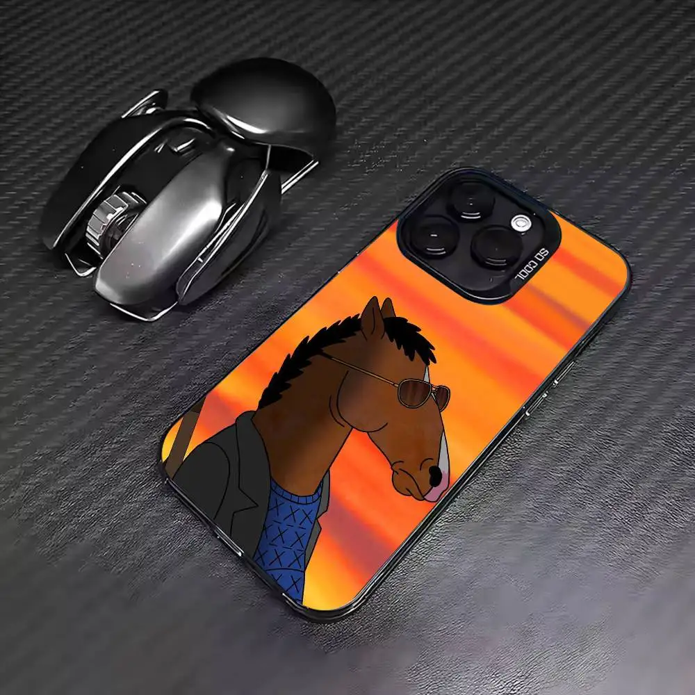 Self-Loathing  B-BoJacks Horsemans  Phone Case Gradient Silver Case For iPhone 17,16,15,14,12,13,11 Plus,Pro Max,XS view 2