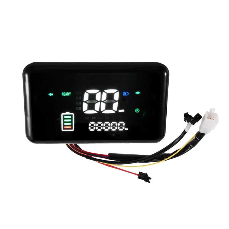 Colour Digital LCD Speedometer 48V-72V Battery Support For Electric Scooter Bicycle E-Bike