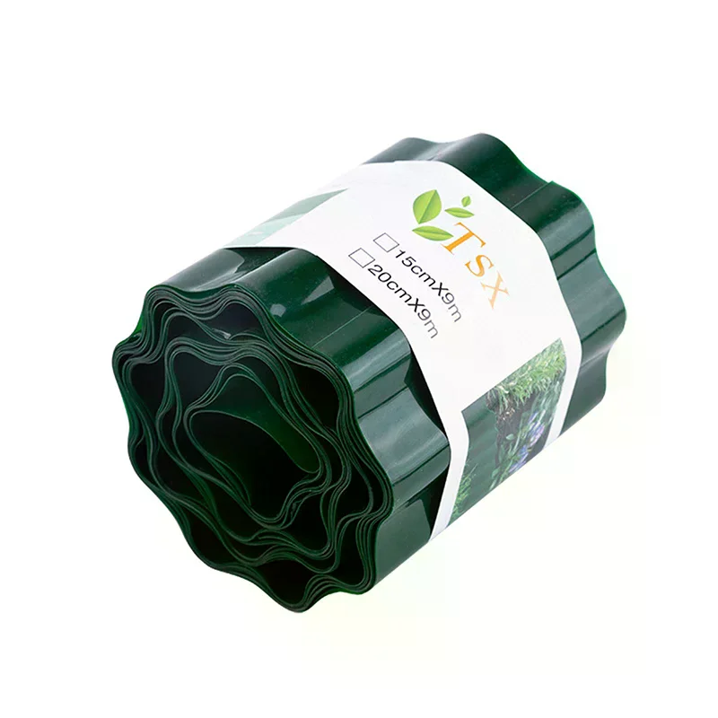 10/15/20cm Plastic Garden Grass Lawn Edge Fence Path Flexible Lawn Edging Border Outdoor Yard Garden Accessories