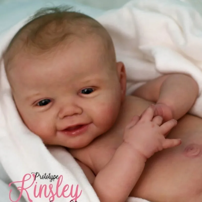 20inch Atomically Correct Reborn Doll Kit Kinsley Soft vinyl Unfinished Unpainted DIY Doll Parts