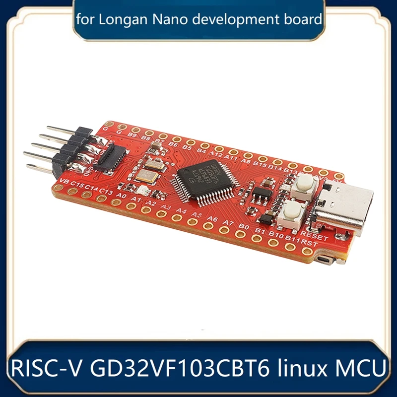 Плата разработки Linux для Sipeed Longan Nano RISC-V GD32VF103CBT6 128 КБ Flash 32 КБ SRAM Type-C MCU Linux со слотом для SD-карты