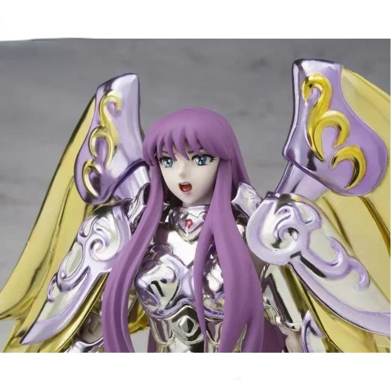 Bandai-figura de acción de Saint Seiya, Saint Cloth Goddess Athena Form, armadura de Metal, alta calidad, Original, en Stock