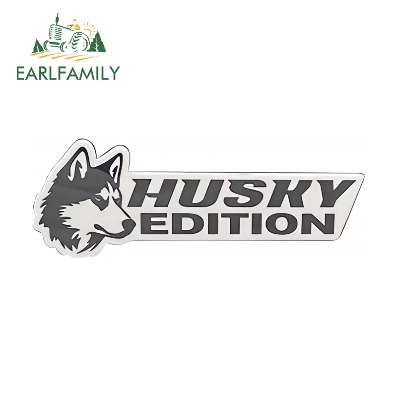 EARLFAMILY German Shepherd Pit Bull Sticker Car Stickers Reflective Car Emblems Decal Scratch-Proof Waterproof Car Accessory