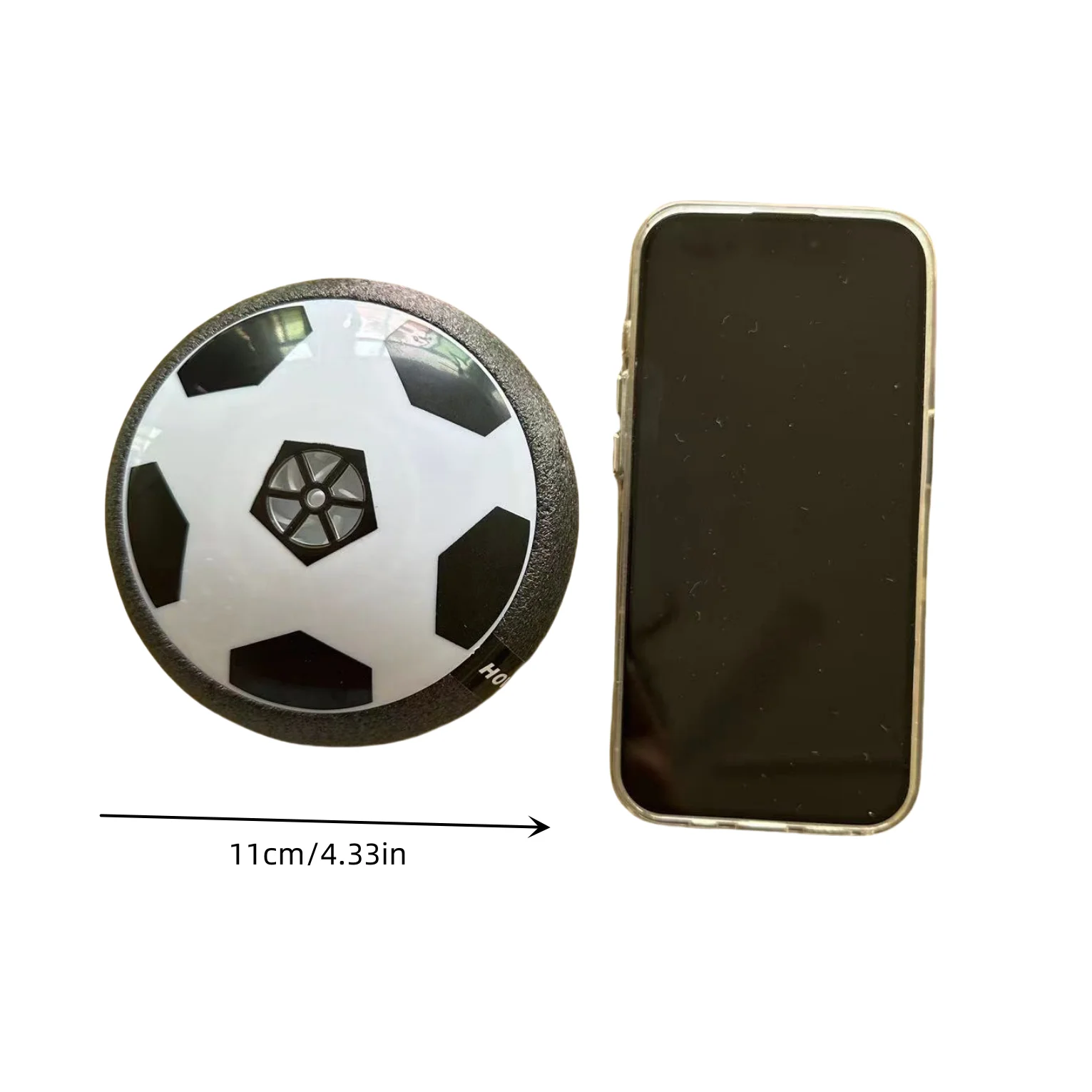 1 unidad de tipo de batería, luz eléctrica, cojín de aire, para interiores, padre, niño, ejercicio, Fútbol suspendido