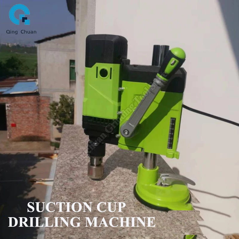 Mini Strong Glass Tile Rock Plate Drilling Machine Suction Cup Water Drill Small Home specific Electric Desktop Drilling Machine