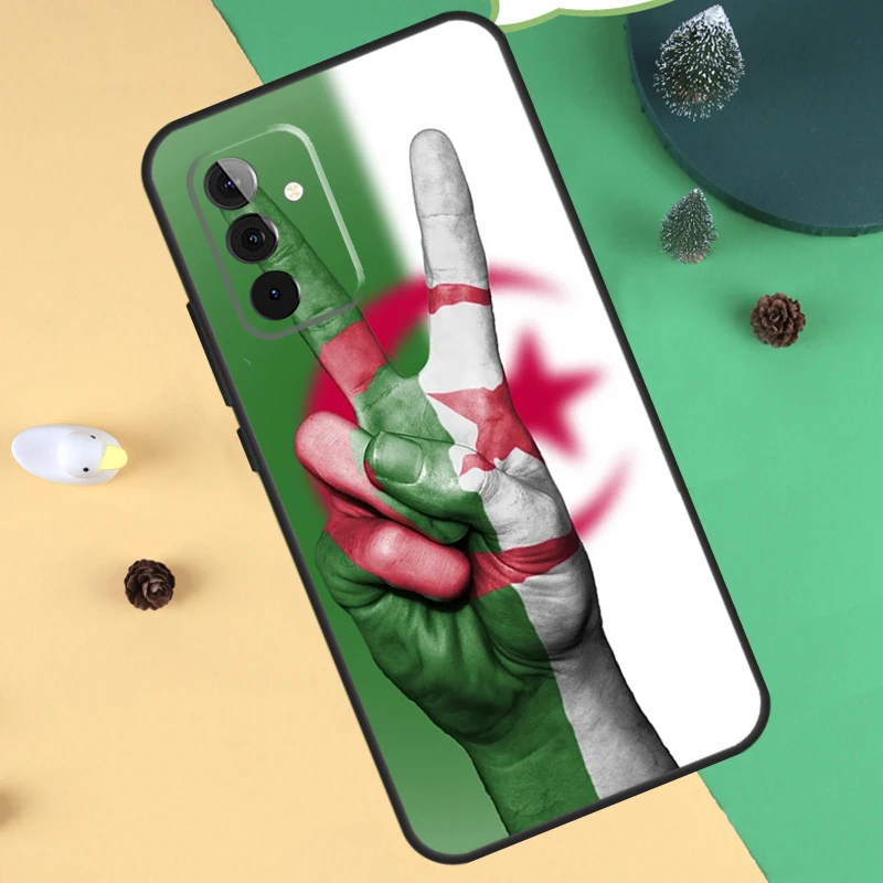 Algeria Flag Algerian Case For Samsung Galaxy A32 A52 A12 A14 A34 A54 A51 A71 A15 A25 A35 A55 A53 A33 A13 Cover