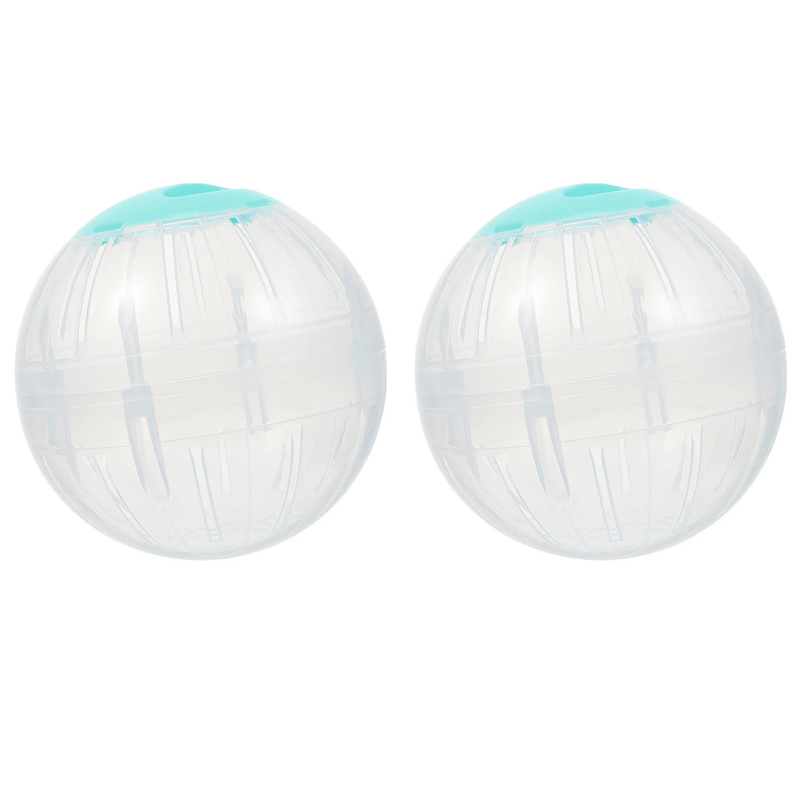 

2 Pcs Hamster Running Ball Fitness Exercise Small Plastic Balls Toy Accessory