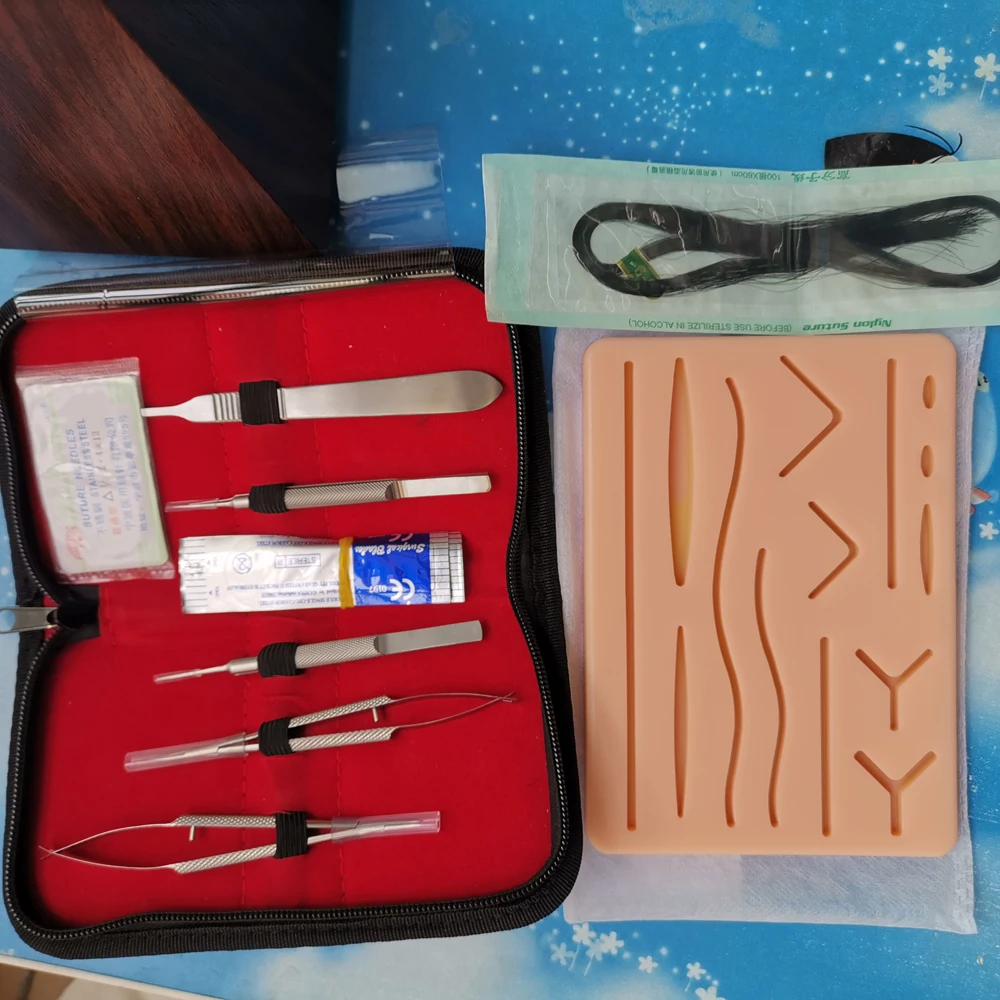 

Suturing Training Tool Kit Complete Suture Practice Kit Suturing Teaching Tools Supplies