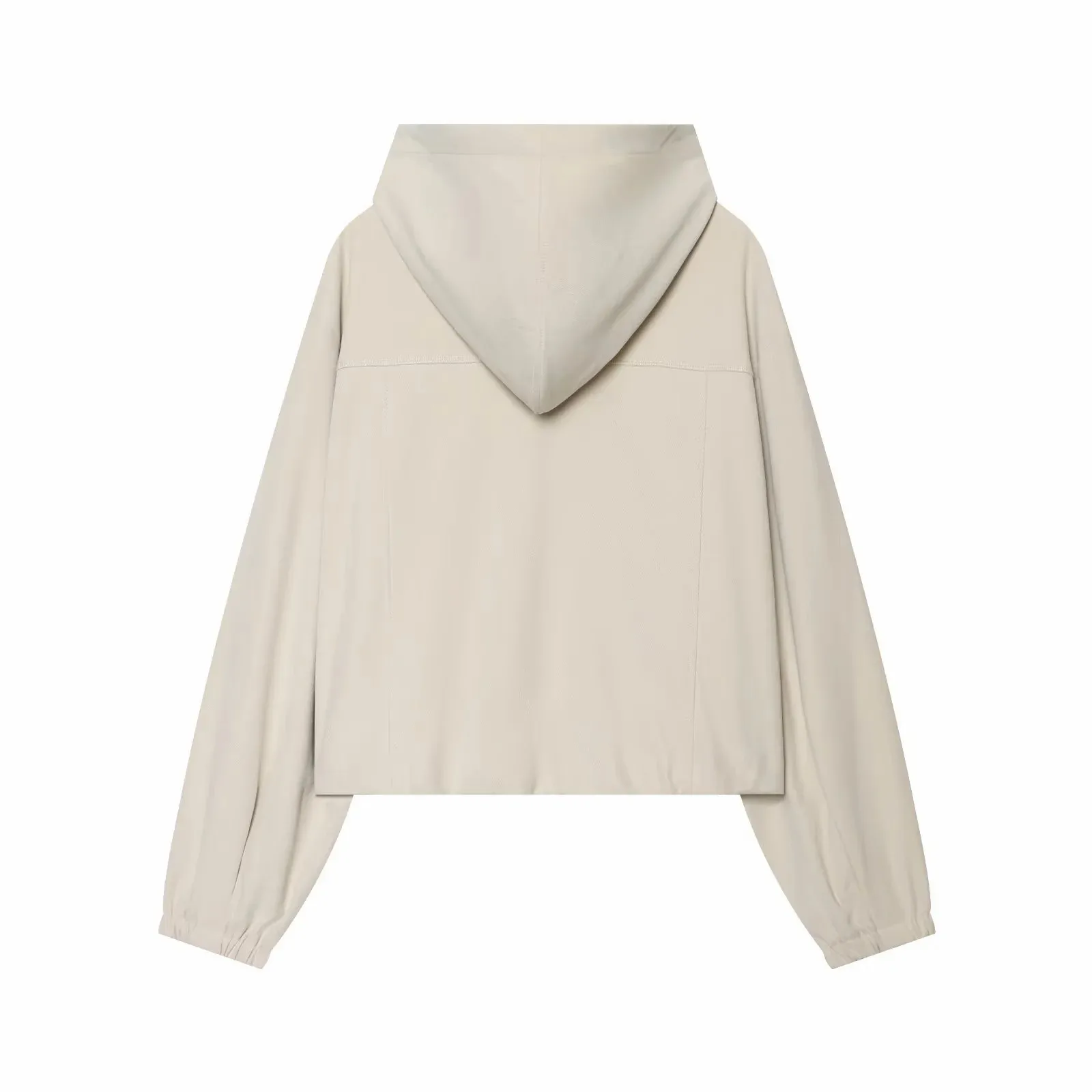 Damen-Hosen-Set 2-teilig, Neu 2026, Kapuzenjacke mit Reißverschluss, Weite Hose mit Kordelzug, Damen-Outfit – Detail 18