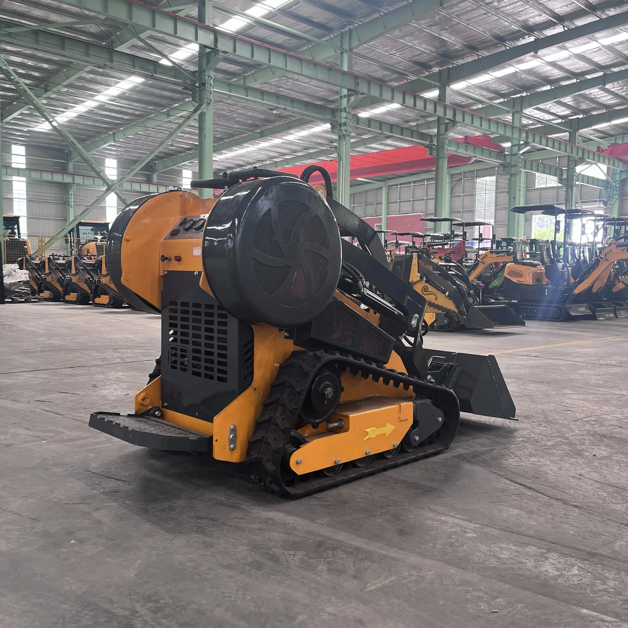 جرافة انزلاقية جديدة - شحن مجاني، حار بيع! تمت الموافقة على EPA وCE، مثالية للنباتات الصناعية والزراعة #2