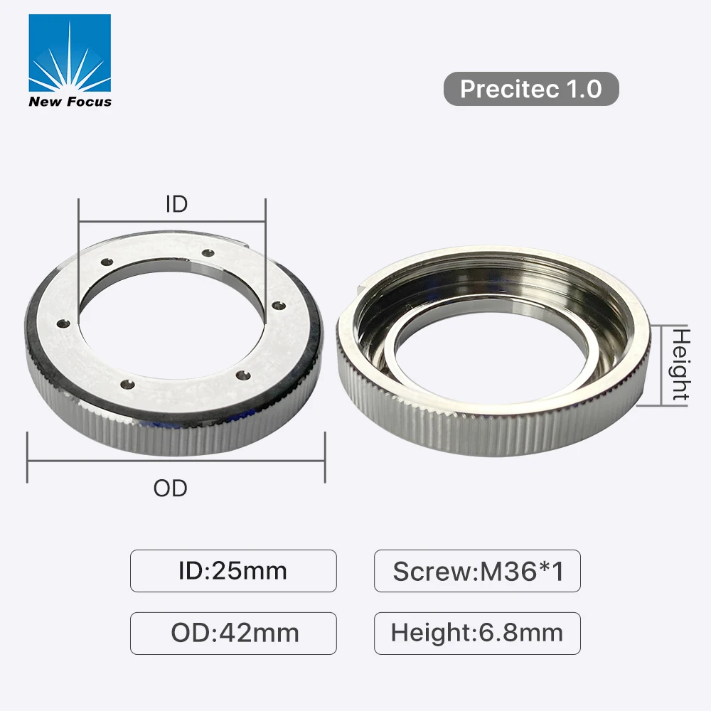 New Focus JD053 OEM La ser Head Locking Ring for Precitec 1.0/2.0