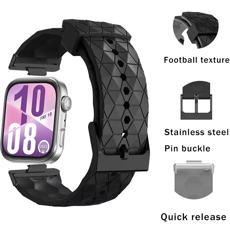 Sport Silikon Armband Für Huawei Uhr Fit 4-3 Sport Ersatz Weiche Armband Armband Huawei Uhr Fit 3 4-4 Pro Zubehör