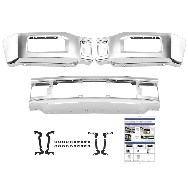 

Автозапчасти подходят для бампера Ford F-150 2018-2020 гг. с отверстиями для противотуманных фар.