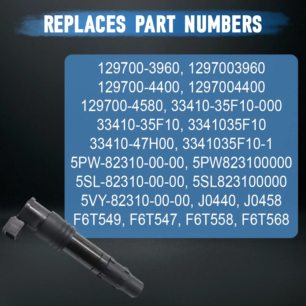 129700-4400 Ignition Coil For Suzuki GSX1300R GSXR1000 Hayabusa GSF GSX 650F GSX R 750 Bandit 650 129700-3960 129700-4580