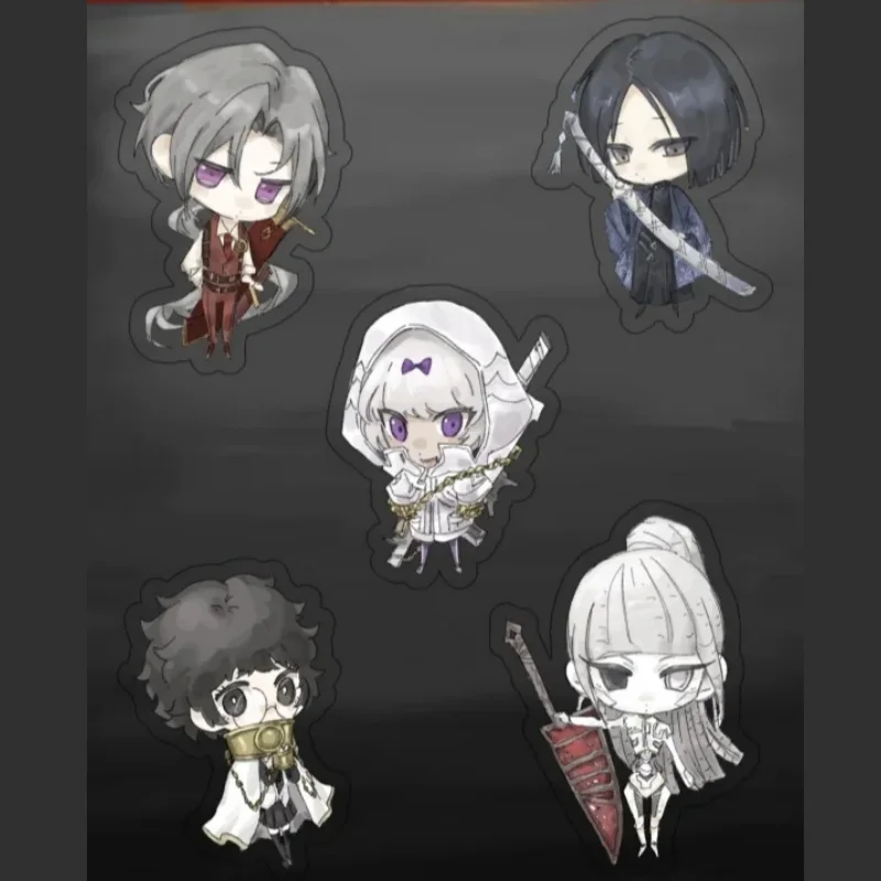 Llavero de Limbus Company para Mujer, Llavero de los Cinco Dedos para Hombre, Llavero de Lucio, Llavero de Ren, Llavero de Acrílico, Colgante de Kira, Sora