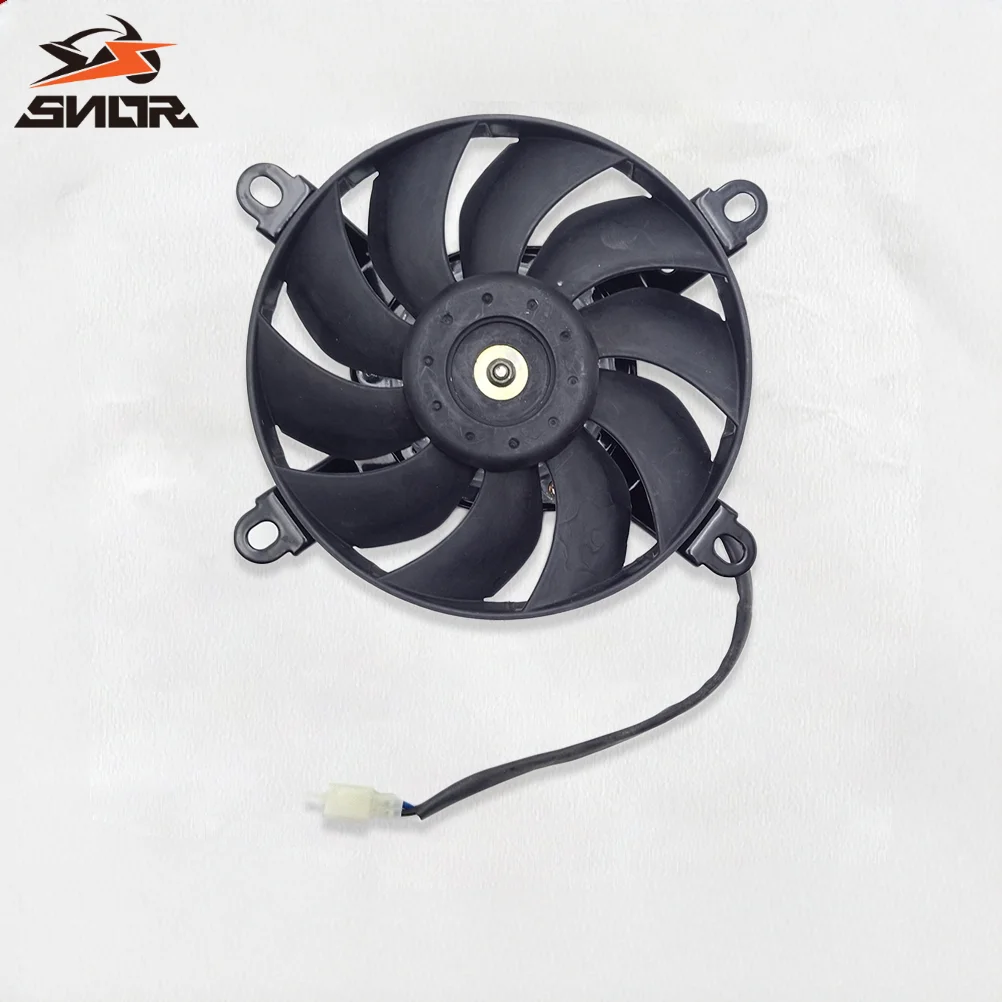 SNOR Motorcycle Radiator Fan Cooling Water Oil Cooler Engine Electric Power Large Air Volume For KTM CRF YZF KXF RMZ Dirt Bikes