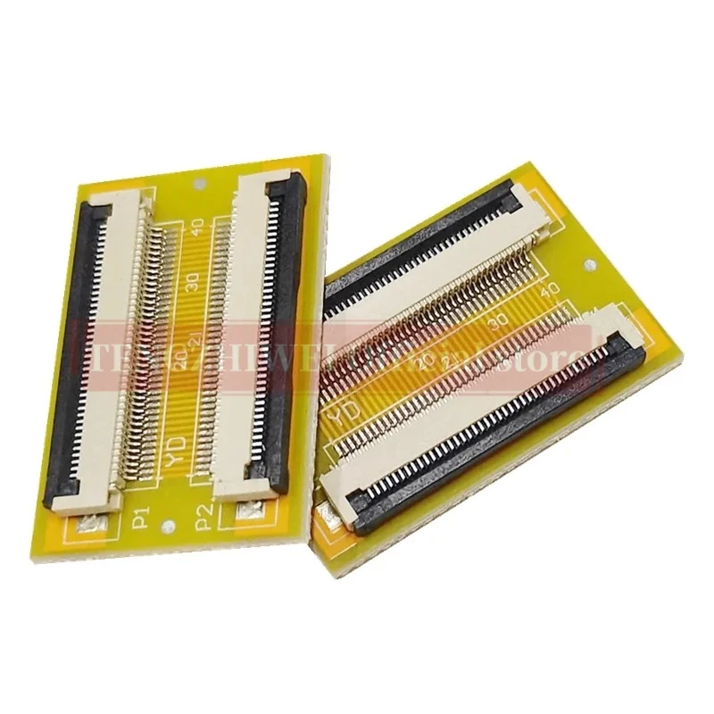 Placa de extensão FFC FPC, placa adaptadora, 40P, 0.5mm a 0.5mm, 5pcs