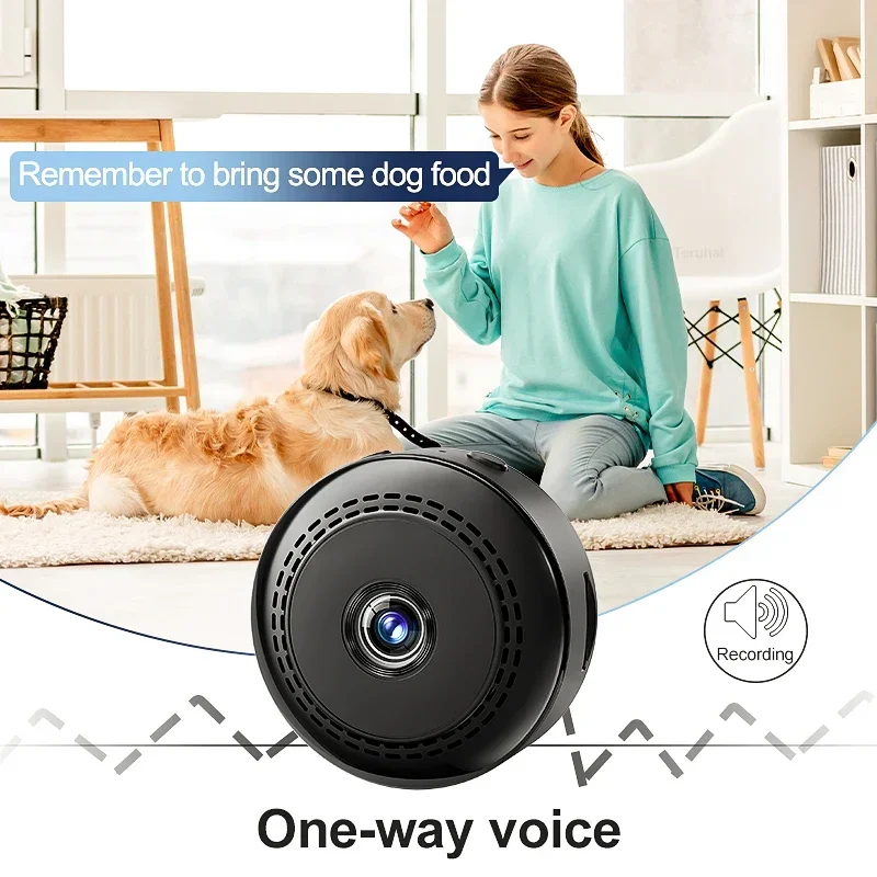 Teruhal Mini Camera 1080P WiFi Smart Home Security Camera Monitor Camcorders Video Surveillance Camera Met Motion Tracking