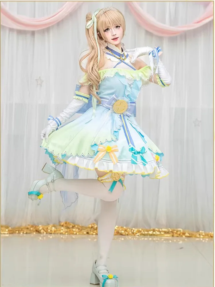 

Костюм для косплея по аниме LoveLive: Рика Рика Сенсейшн, платье Минами Котори, полный комплект
