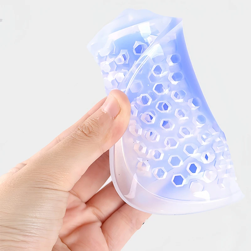 Breathable Silicone Shoe Insoles Shock Absorption Arch Support Heel & Foot Pain Relief Unisex Summer Soft Full Pad