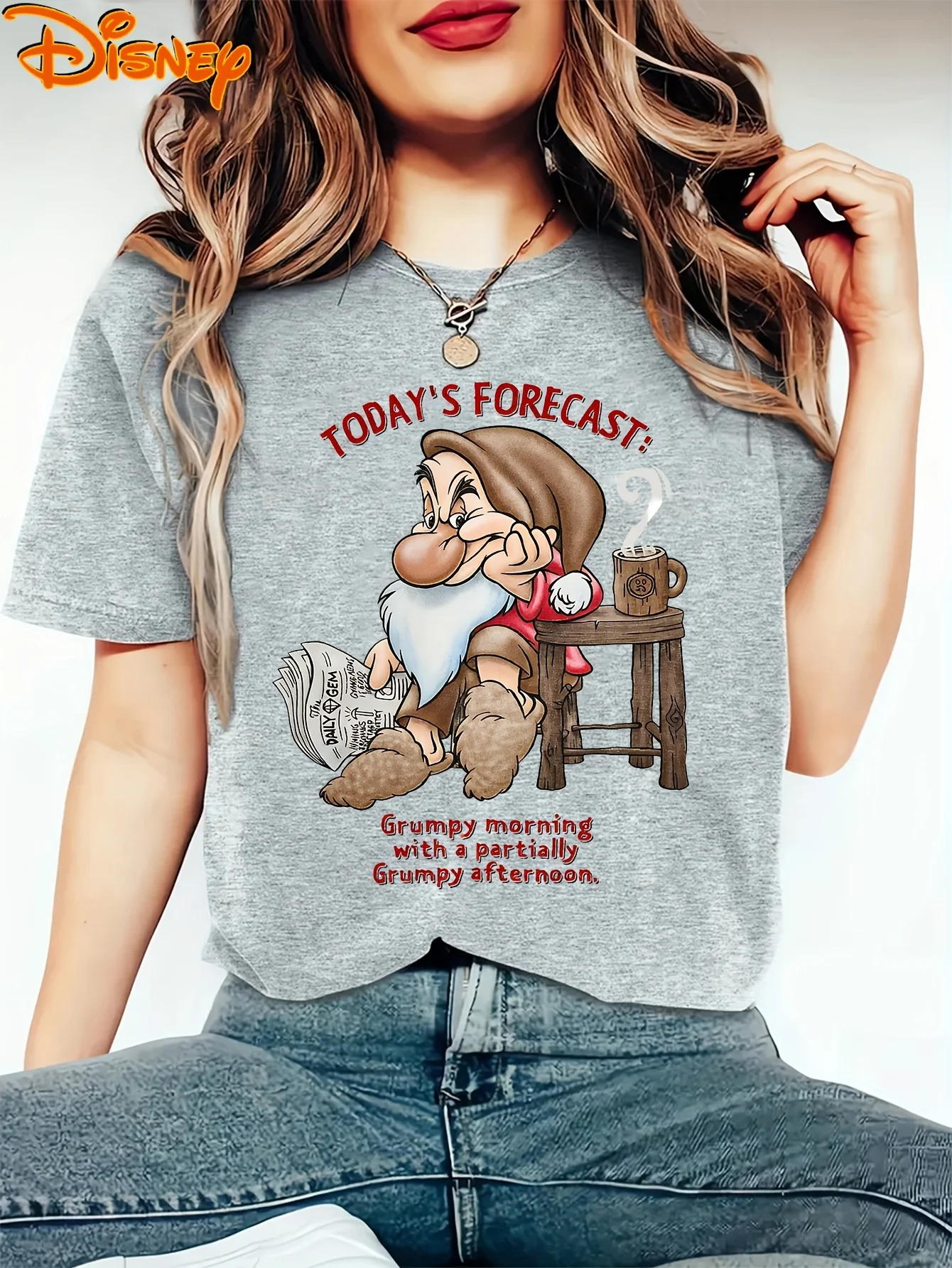 ディズニー 白雪姫と七人の小人 Tシャツ ヴィンテージ レディース メンズ コットン ユニセックス 半袖 オーバーサイズ カジュアル カップル ストリートウェア