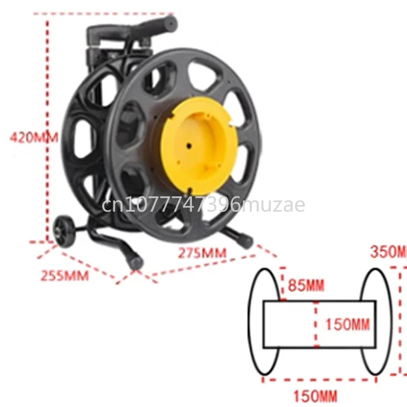 S350A/AB Manual Cable winder Moves the power cable of the optical fiber signal cable