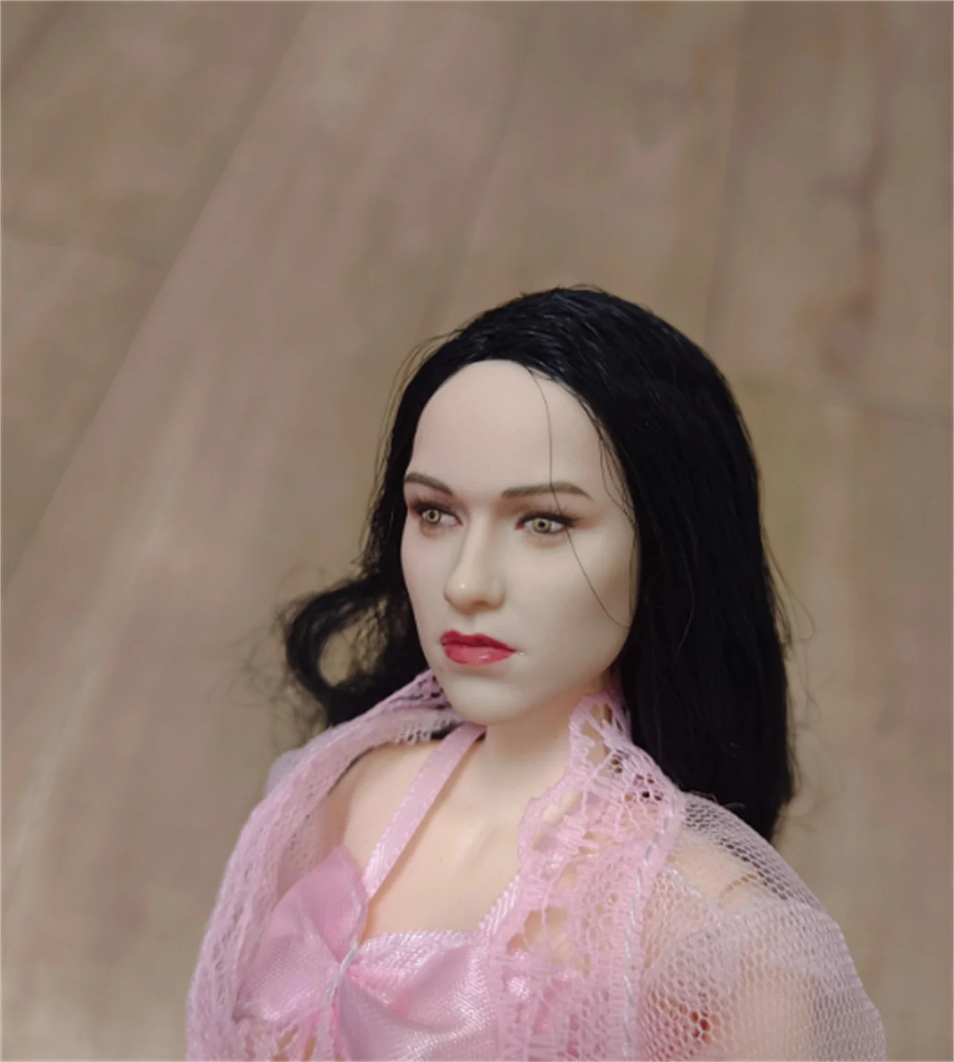 

Женская бледноевская и американская голова звезды, скульптура звезды, масштаб 1/6, модель солдата, резьба, подходит для 12 дюймов, экшн-фигурки, игрушки