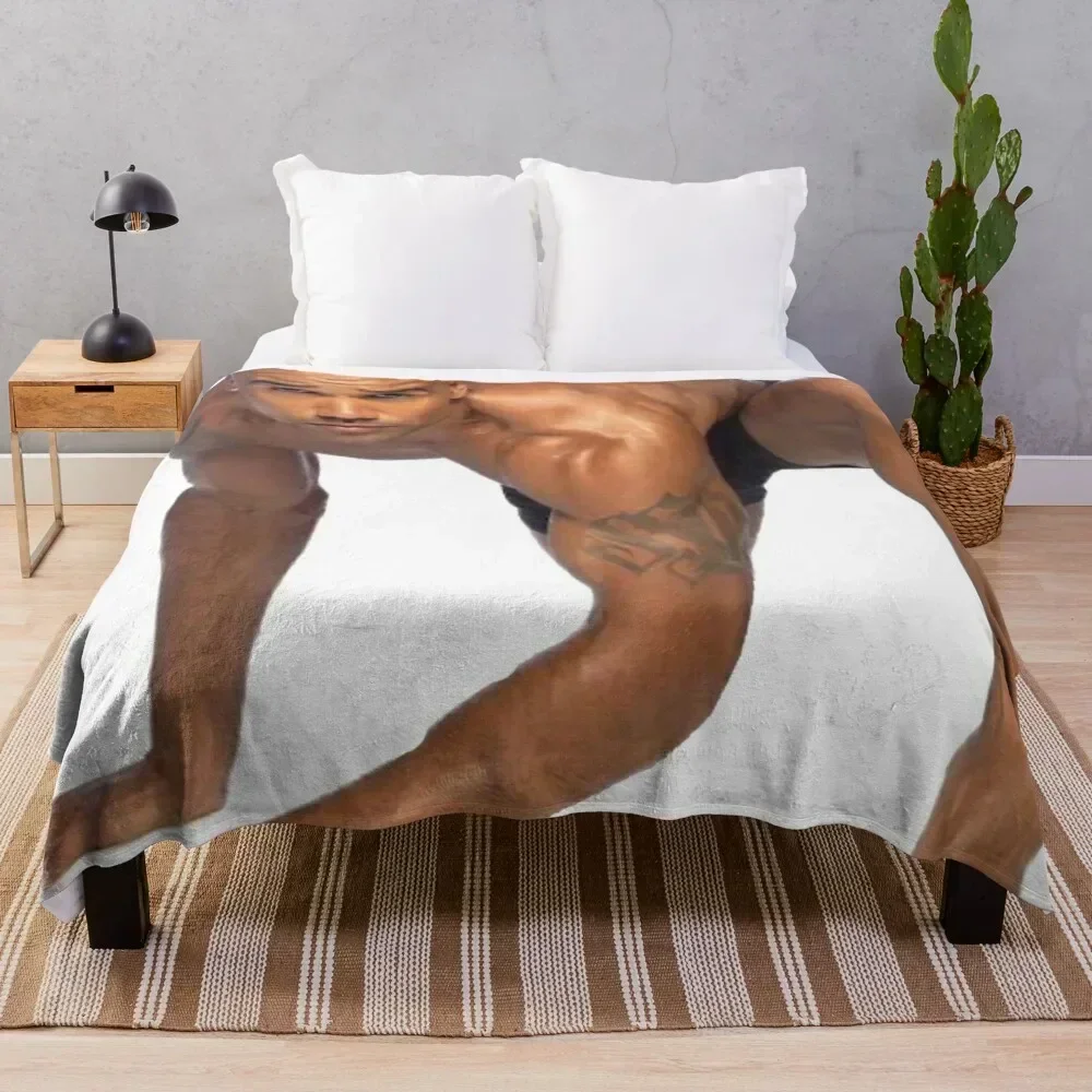 

Shemar Moore Throw Blanket Soft Warm Blanket Gift for Grandparents