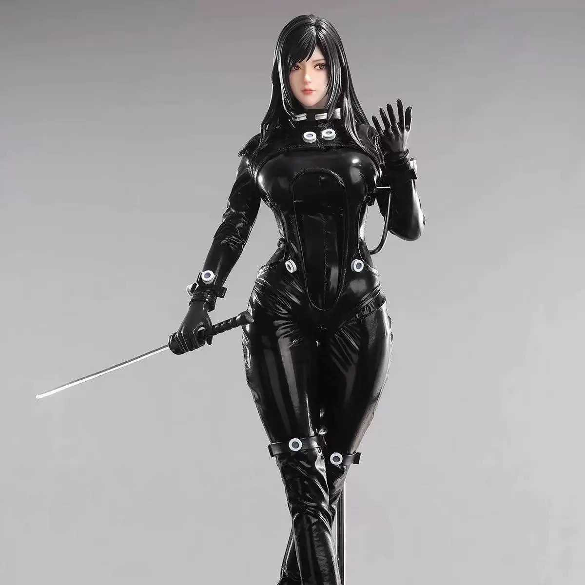 لعبة Gantz Reika Shimohira كاملة من السيليكون ثنائية الأبعاد، هيكل عظمي مفصلي قابل للجمع