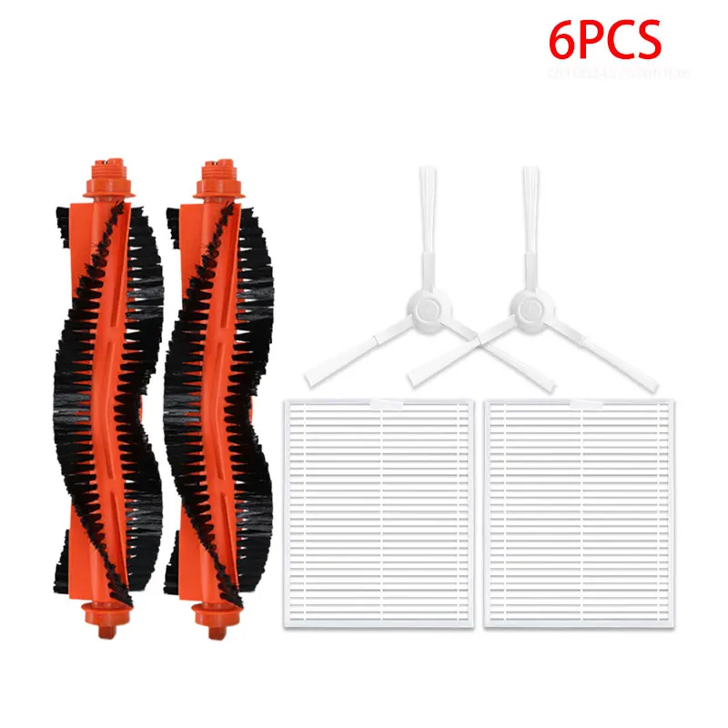 Voor Xiaomi Robot Vacuüm S20/D106 Accessoires Belangrijkste Zijborstel Hepa Filter Mop Doek Stofzak Vervangende Onderdelen