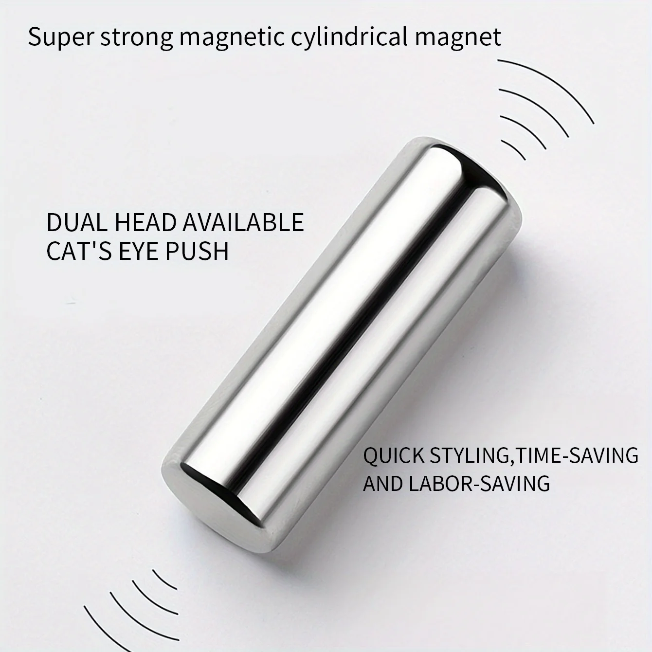 ปากกาแม่เหล็กสำหรับทำเล็บเจลลายตาแมว ขนาด 3 x 1 ซม. สำหรับทาเจล 3 มิติ ลายตาแมว ทาเล็บ แม่เหล็กแรงสูง อุปกรณ์ทำเล็บ DIY