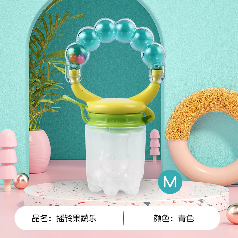 

Newborn Silicone Silicone Bite Fruit Food Aid Baby Nipple Infant Baby Pacifier Food Grade Dummies Soother For Baby Gift