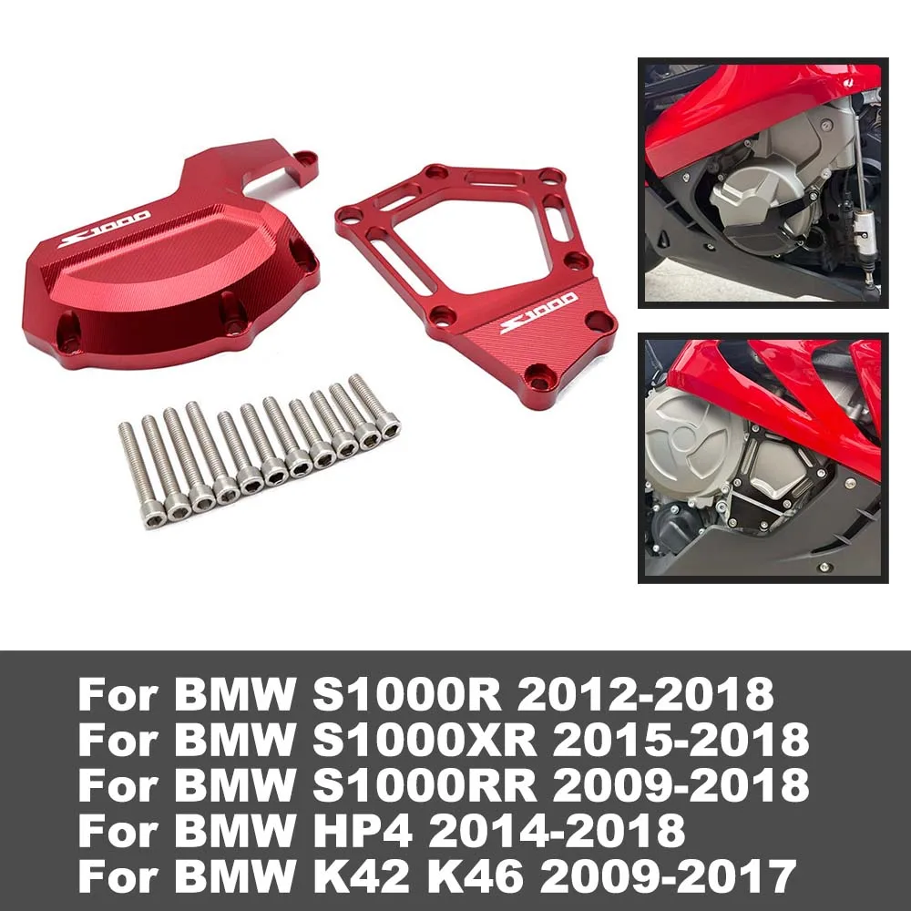 

S1000R 2018-2012 Motorcycle Engine Stator Guard Cover Protector Side Case Slider For BMW S 1000 R S1000RR S1000XR HP4 K42 K46