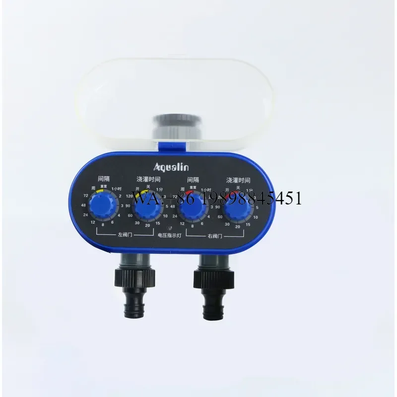 WMWMNU Drip Irrigation Timer for Farm and Garden Watering System Automatic Drip Fitting Water Timer