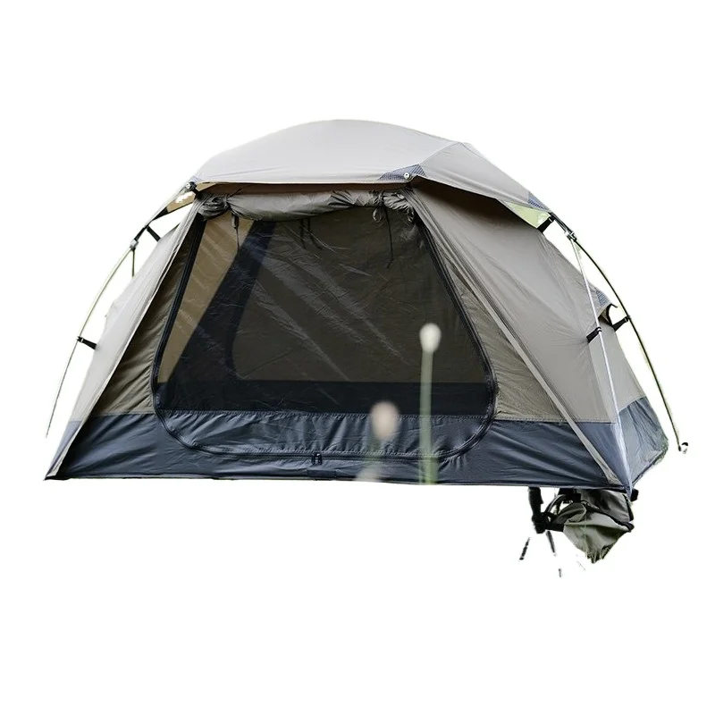 Body tent plus camp bed tent plus large portable fishing