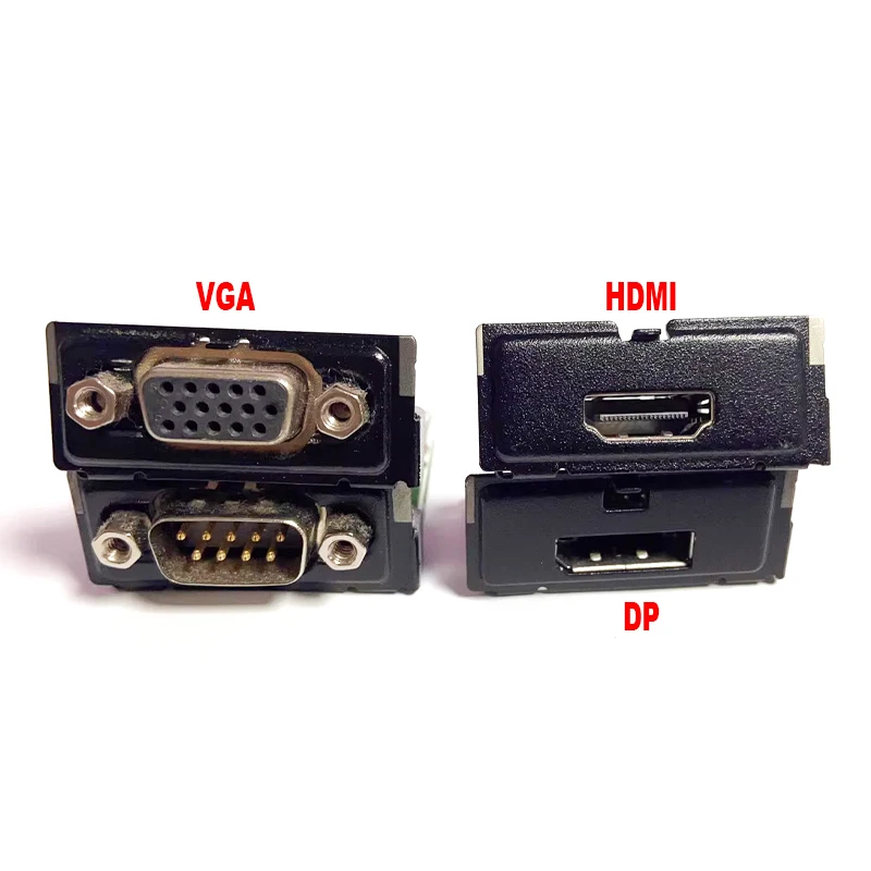 New Computer VGA HDMI DP TYPE-C Board For HP 400 600 800 G3 G4 G5 DM SFF 906318-002 906321-001 906315-001 L07094-001 Connectors