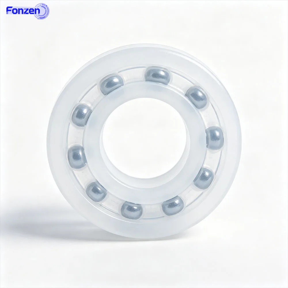 PP Plastic Bearing 6200/6800/6900/6000/6xx Series ID 3-65mm Self-Lubricating Engineering Plastic Bearing