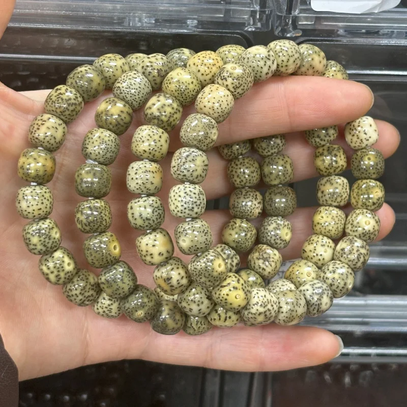 

Hainan Xingyue Gold Bodhi Seed Single-Wrap Pliable Temperament Bracelet