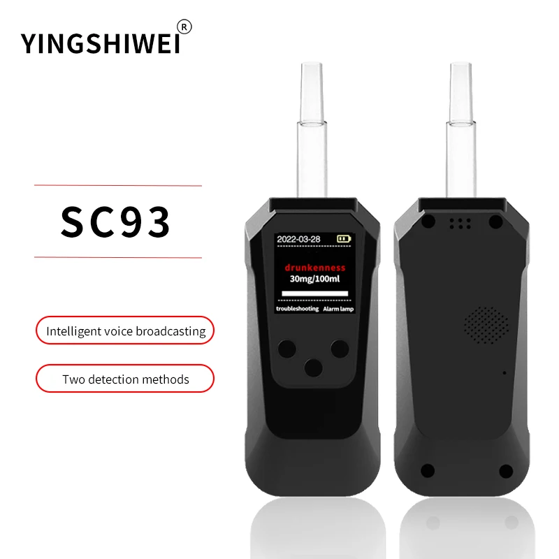 Customizable The new type of semiconductor sensor can be connected to a printer alcohol tester accepts customized logos