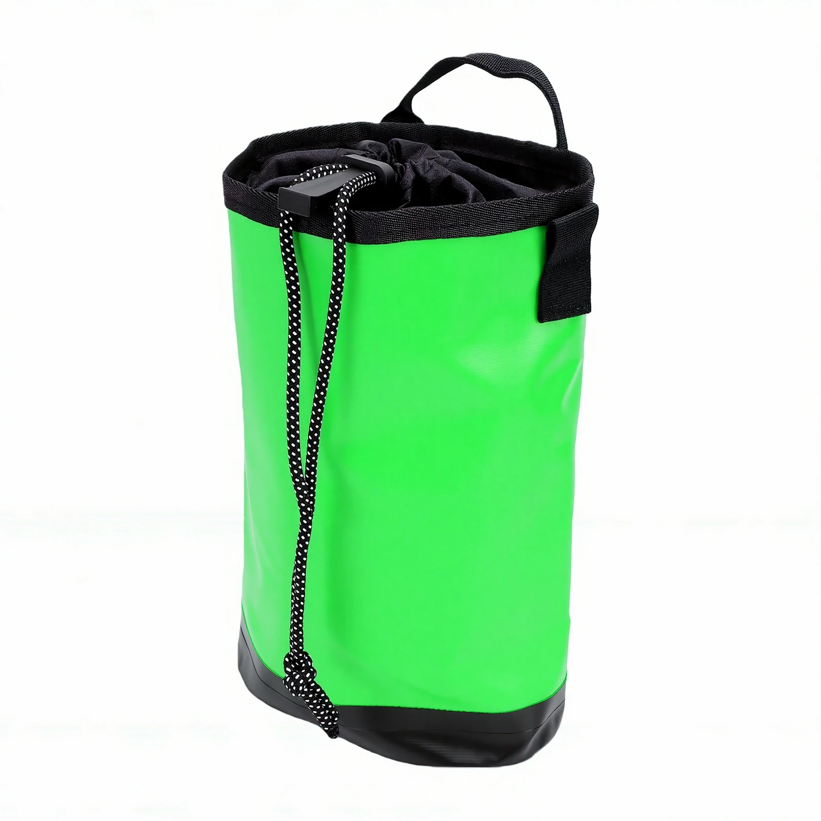 Rope Storage Bag Water Proof High Altitude Work Carabiner Drawstring Closure Internal Compartments Climbing Gear Bag