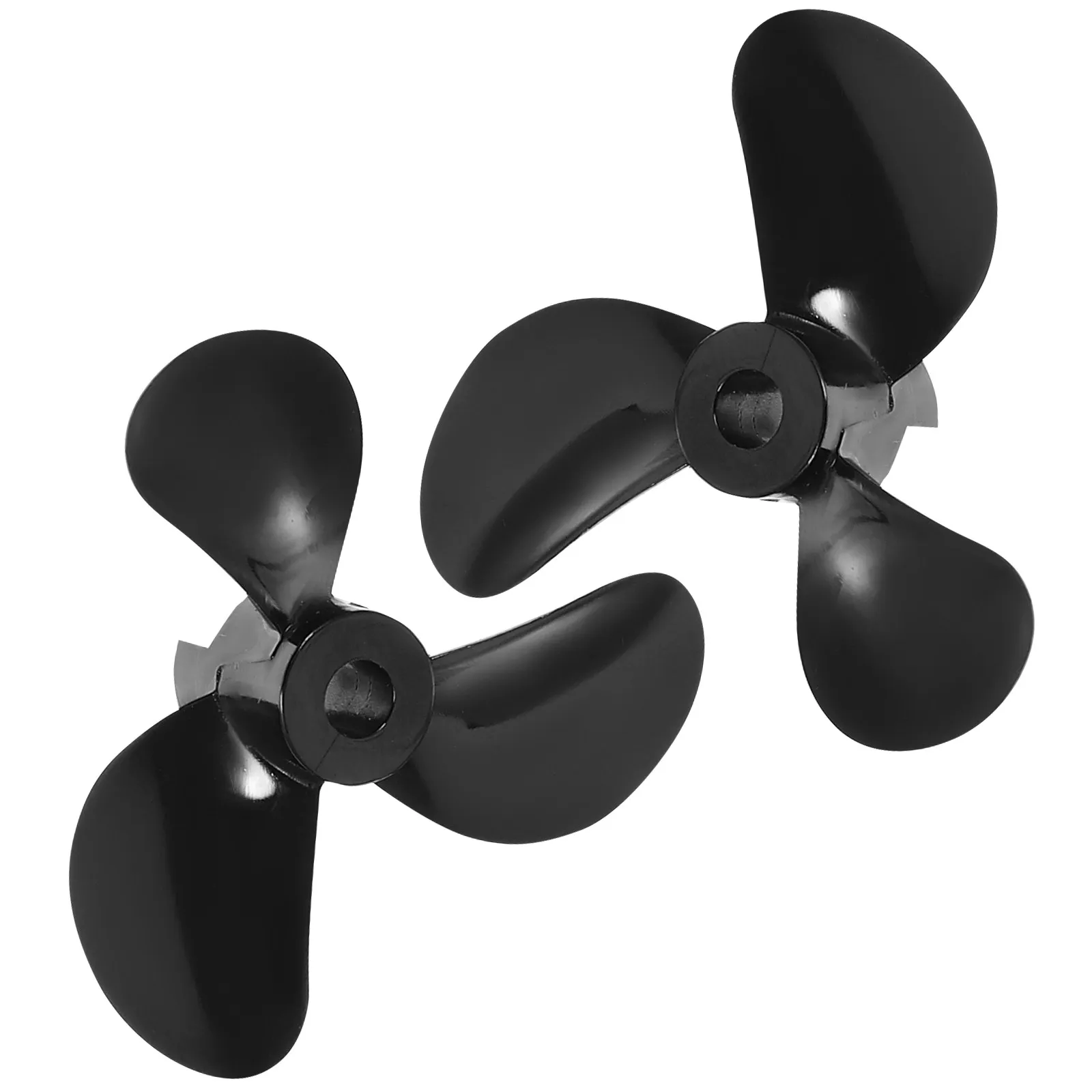 1Pair High Strength Boat Propeller Plastic Three Blade Clockwise Counterclockwise Rotation Rc Boat Parts Accessories for Rc Ship