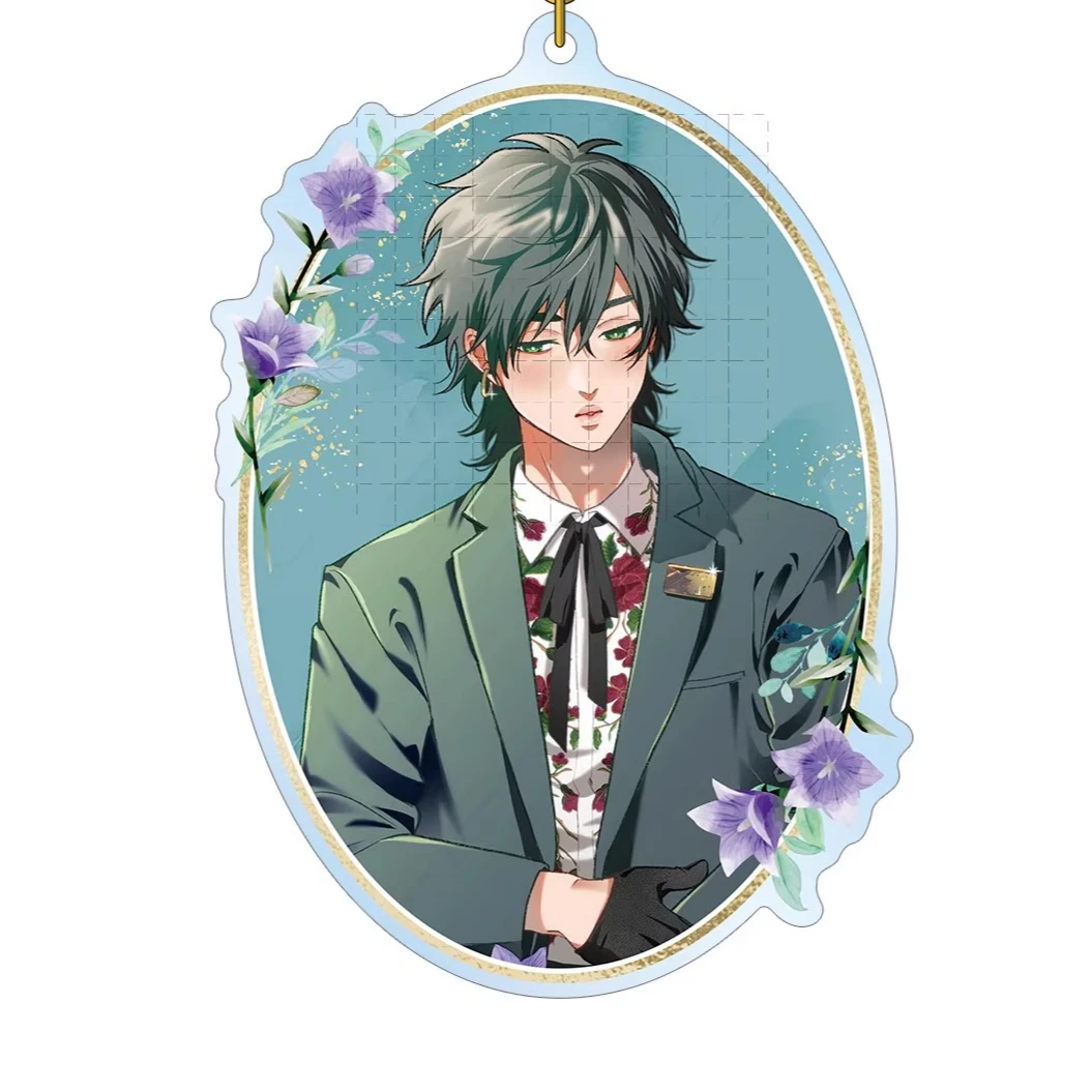 Game Yaguchi Kyousuke Yuri Ayato Tamura Yui Akemi Keiichi Shikatani Itsuki Keychain Doll Anime Acrylic Keyring Pendant for Gift