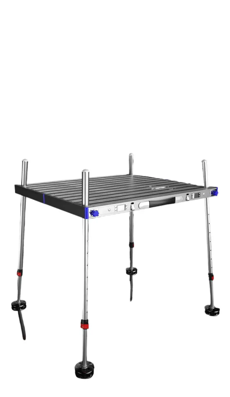 

낚시 플랫폼 New Aluminum Alloy Multi-functional Pesca Acessórios Ultra Light Thickening Fishing Platform Big Fishing Table
