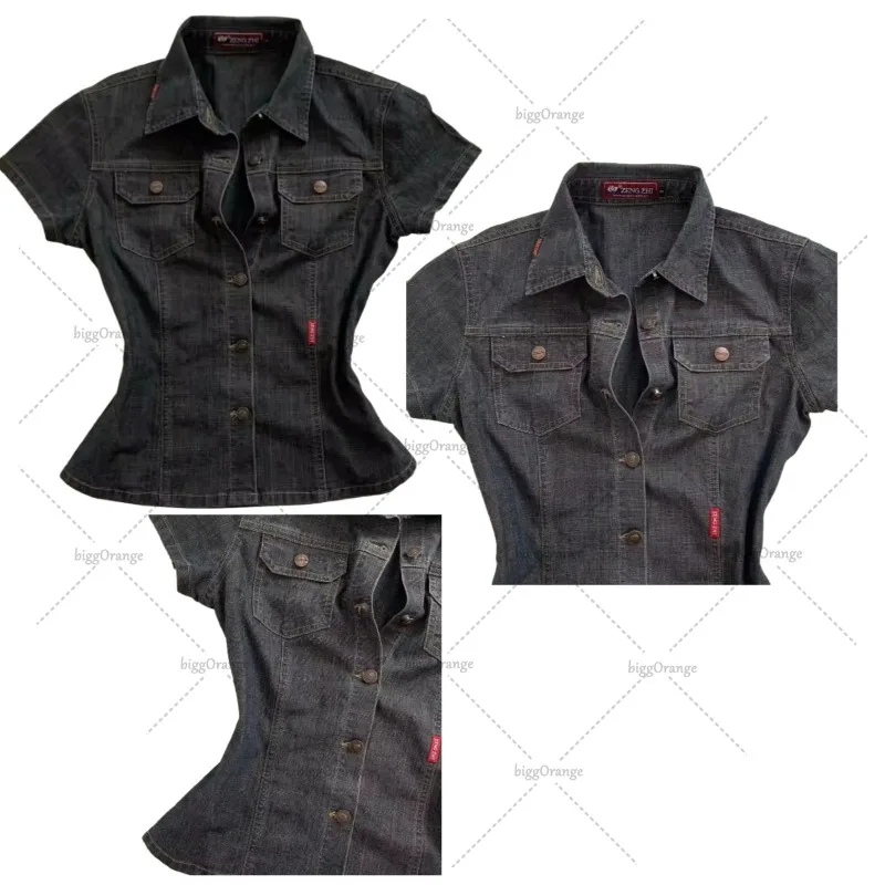Thumbnail 2 - #39 Latest Denim Button Shirts Price Drops